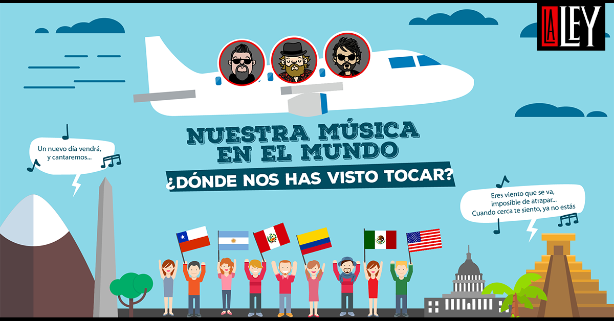 Hemos recorrido el mundo con nuestra música... ¿Dónde nos has visto tocar?