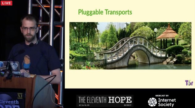 torproject's tweet photo. Shoutout to Tor dev Yawning Angel for Basket 2, a new pluggable transport :) #hopeconf https://t.co/jBuk82eQF2