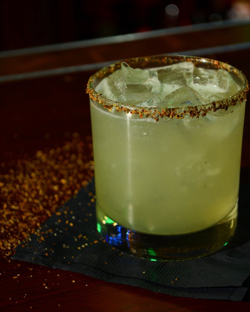 Netflix &amp; Chili: Del Maguey Vida Mezcal, Domain Ginger Canton, pineapple, lemon, chili rim.