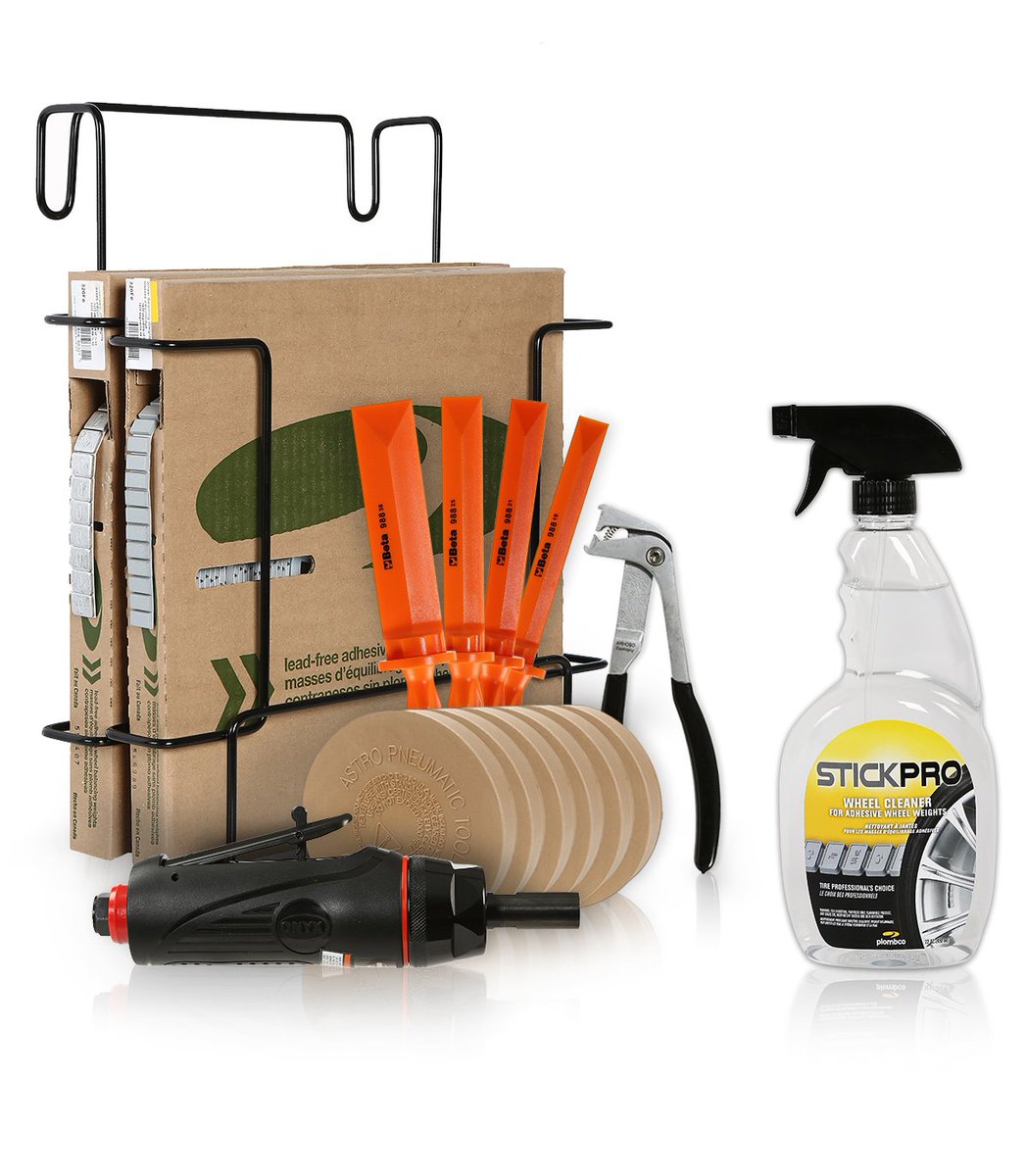 NEW | Adhesive Wheel Weight Kits available August 15, 2016 #plombco #stickpro #wheelweight plombco.com/assortment-kit…