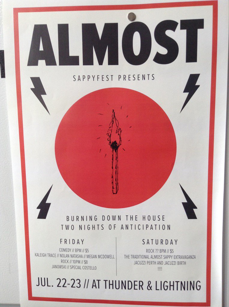 Almost Sappy starts tonight!