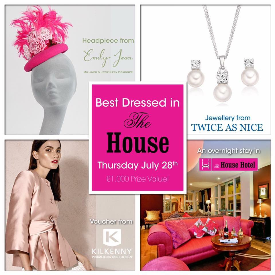 The_House_Hotel's tweet photo. Don't miss our #BestDressed comp next Thurs with a prize value of €1,000!! 🍾✨👠 #RaceWeekHouseParty #GalwayRaces https://t.co/vUJktfePJO