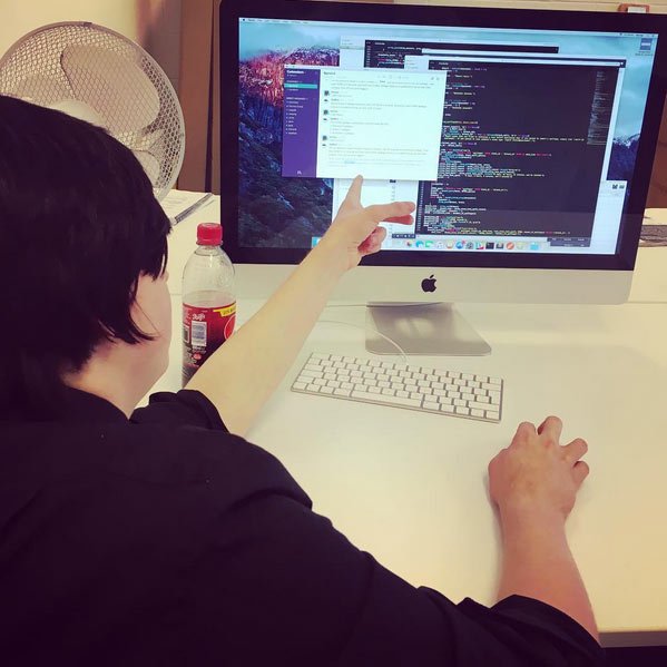 CodemakersUK's tweet photo. Harvey on #workexperience at Codemakers explains how his 'Spillbot' @SlackHQ integration works. #slackintegrations https://t.co/6Uholgxo4Y