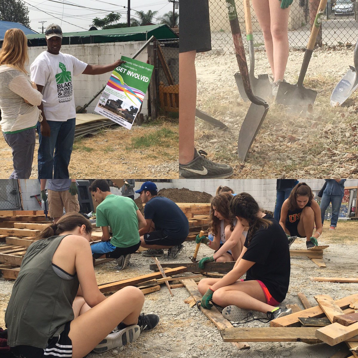 mitzvahcorps's tweet photo. Breaking ground on a community garden with Netiya ๐ #mcsocal #tzedekamerica #faithgrows #netiya https://t.co/jJsbIe9Hhe