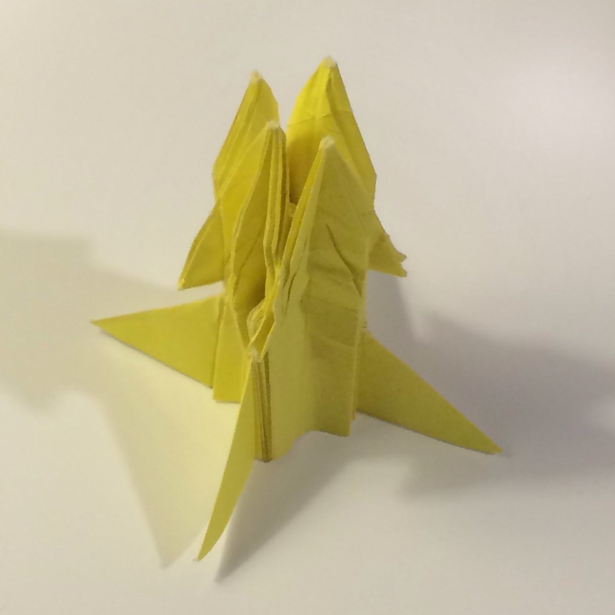 KitSchwinn's tweet photo. A rocket turns into a Crane on a Plane
Next up, tessellate
#origami #testfold #tessellation #paper https://t.co/VEFxWmJkuZ