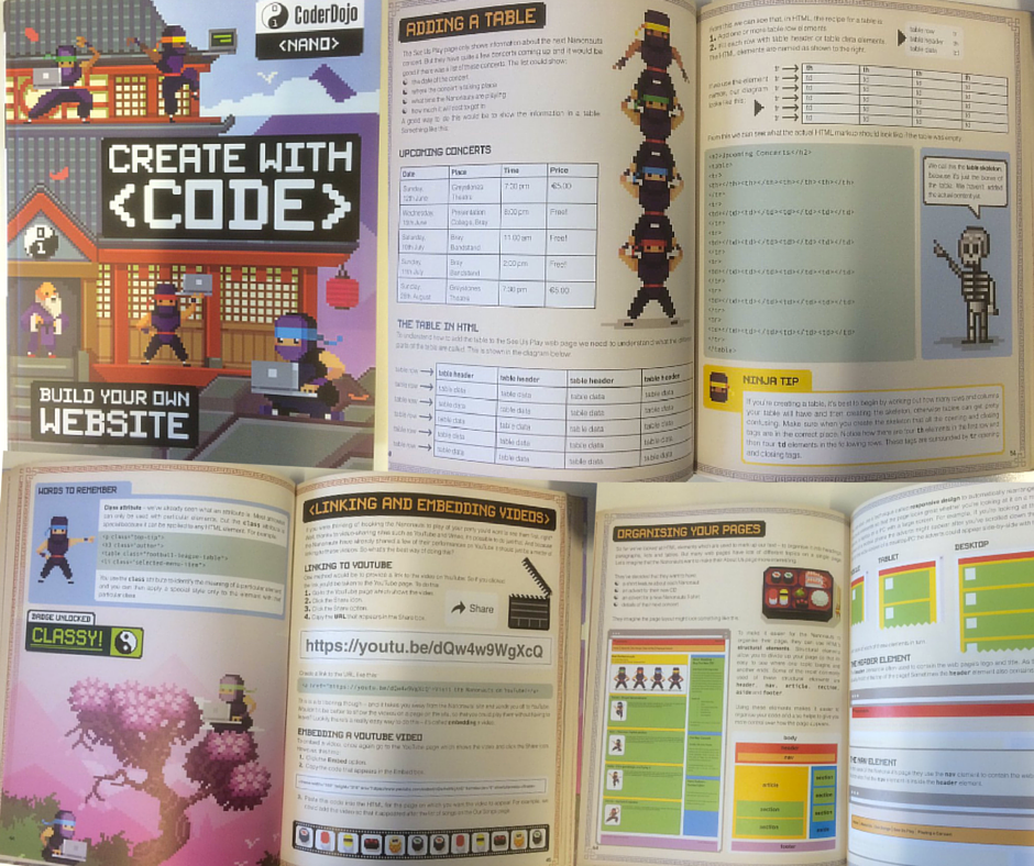 CoderDojo's tweet photo. Sneak peek of CoderDojo's 1st Nano book, which is available to pre-order now! https://t.co/HXvncsuTkY #Kids #coding https://t.co/lv2nAplFXQ