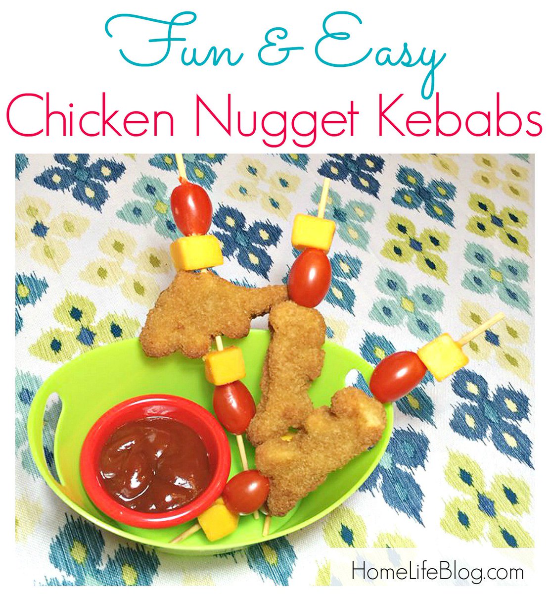HomeLifeBlog1's tweet image. #ad Fuel your picky eater with this fun &amp;amp; easy Chicken Nugget Kebabs recipe! #PowerTheirPlay homelifeblog.com/2016/07/ad-fun…