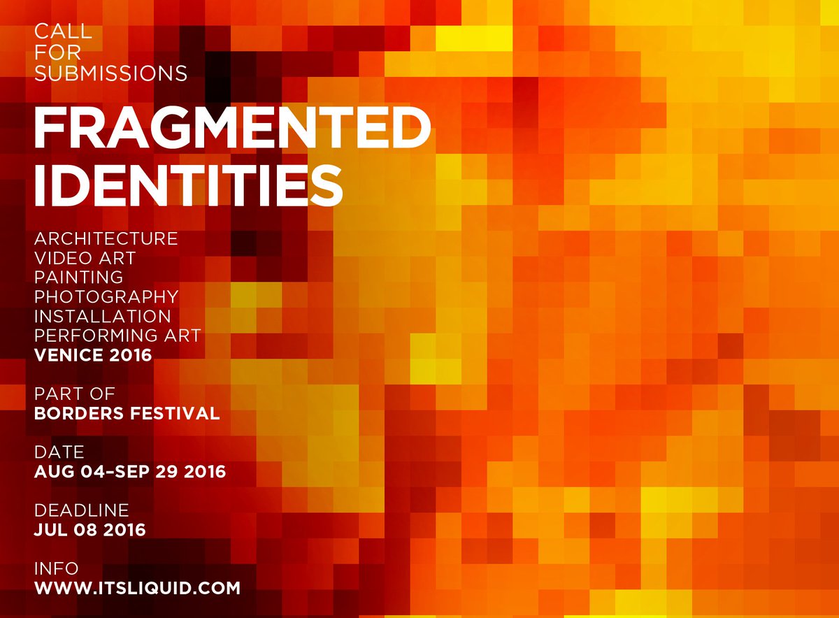 Take part in FRAGMENTED IDENTITIES buff.ly/29uL7yP @lucacurci_com