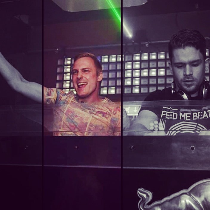 XiphiasNL's tweet photo. When you're singing out loud with one of your favorite's. @Noisecontroller &amp; @Toneshifterz  - Jaydee. https://t.co/K8AGEd4Hc9