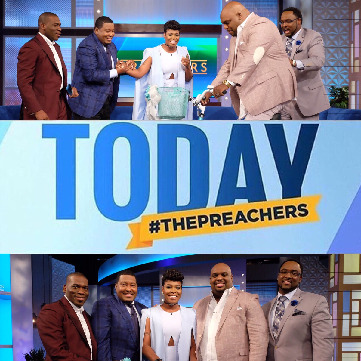 On @ThePreachers @TaRhondaJay <a href="/heavenlyjoysing/">Heavenly Joy</a> <a href="/JoyEnriquez/">Joy Enriquez</a> <a href="/edeweysmith/">E. Dewey Smith</a> <a href="/RealJohnGray/">John Gray</a> @jamalhbryant <a href="/OrrickRQuick/">Orrick Quick</a>