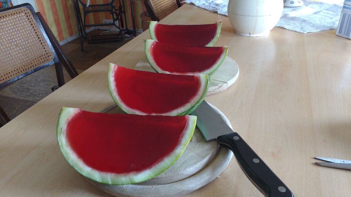 Pikuuuu_'s tweet photo. @Chaosflo44 Wir haben Melonen gekauft xD #Melonstyle https://t.co/wBayniqvRm