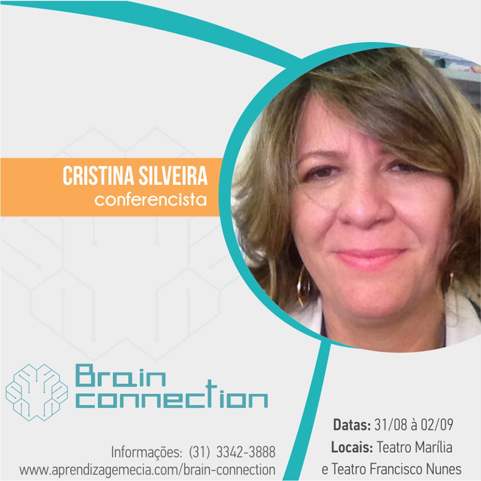 BrainEventos's tweet image. Cristina Silveira estará conosco também, e você já fez sua inscrição? Acesse e aproveite : goo.gl/WRkQaC