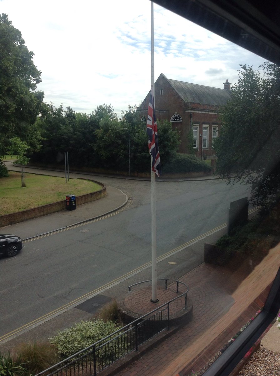 BraintreeDC's tweet photo. Following the attacks in Nice, we have lowered our Union Jack flag to half-mast as a mark of condolence &amp; respect. https://t.co/TtMZHEvp84