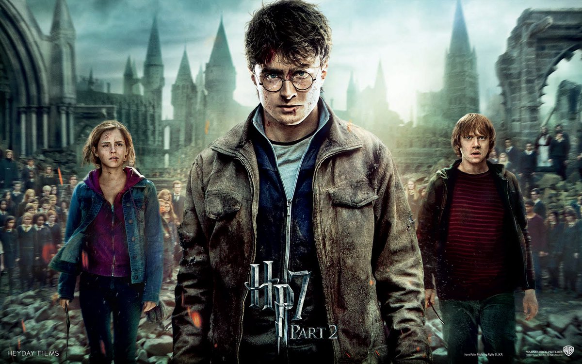 EiProfeta's tweet photo. Hace 5 años, se estrenaba en la mayor parte del mundo "Harry Potter y las Reliquias de la Muerte - Parte 2". https://t.co/zsVuiXiMDu
