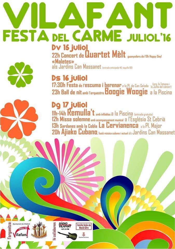 El <a href="/Quartet_MELT/">Quartet Mèlt</a> enceta aquesta nit la Festa del Carme a #Vilafant