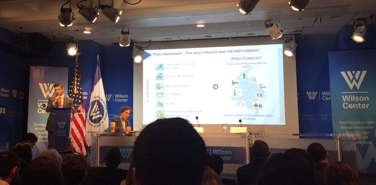 How the Peace Process can strengthen Colombia's Future &amp; Economy. <a href="/RafaelPardo/">Rafael Pardo</a> <a href="/ColAmbPinzon/">apunkgrl</a> <a href="/PinzonBuenoEmb/">Max Duclot</a>
