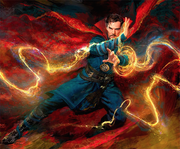 flickeringmyth's tweet photo. Benedict Cumberbatch’s Sorcerer Supreme featured in new Doctor Strange concept art https://t.co/AHvJJhtVNS https://t.co/yRtICPJYJ7