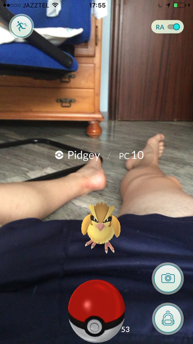 GuillermoPache5's tweet photo. Cuando aparece un pajarito en Pokemon go #pokemongo #sevilla https://t.co/q3gsCeC0Fg