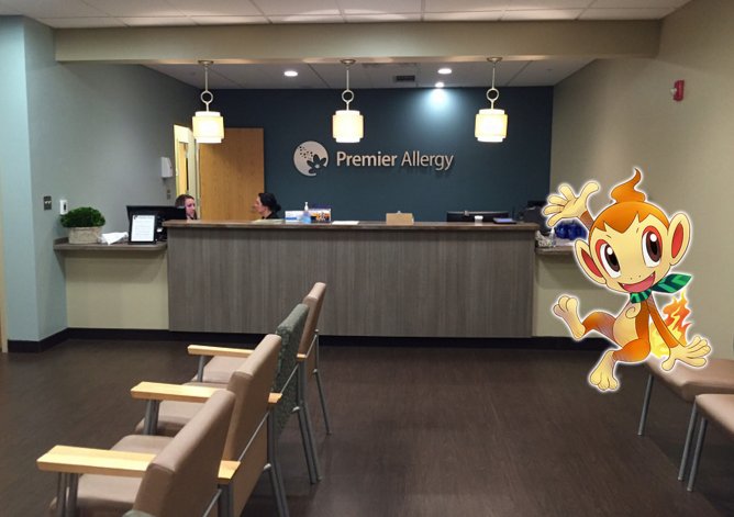 PremierAllergy's tweet image. Hey.. they have to get their #allergy shots somewhere, don't they? ;) #PADoesPokemon #PokemonHumor #WhoIsThat #Cbus