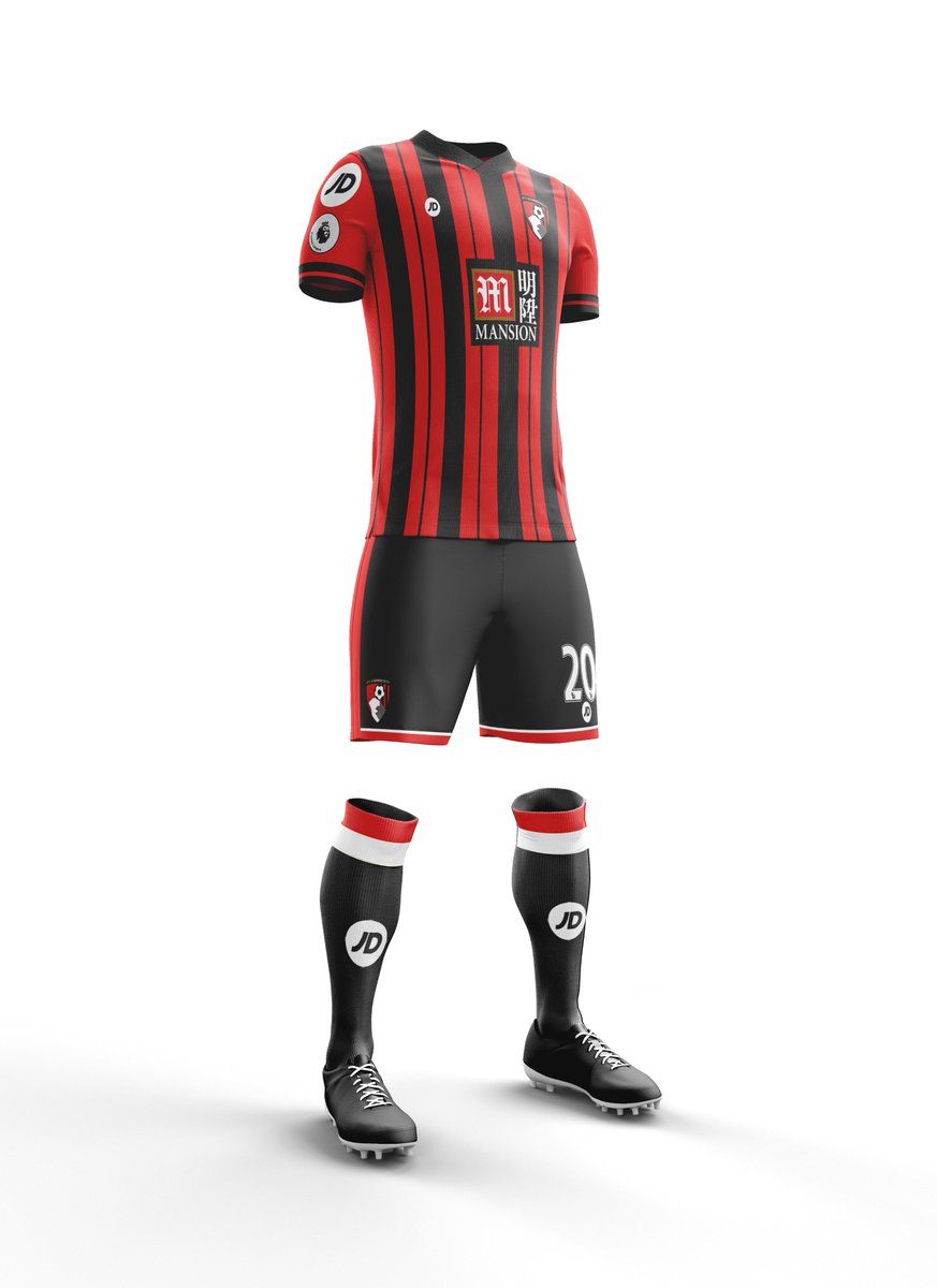 afc bournemouth football kit