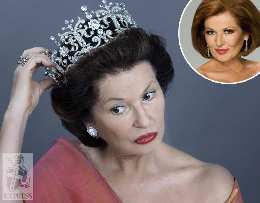 Express_Pics's tweet image. Stephanie Beacham, as Princess Margaret wears exact copy of Poltimore tiara #APrincessUndone
bit.ly/2afDmON