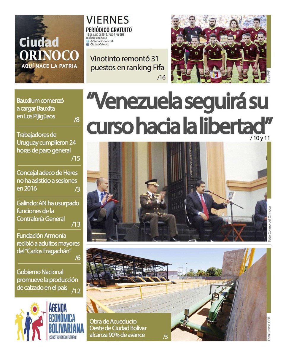 "<a href="/bauxsocialista/">Bauxilum Socialista</a>, el mayor desfalco al pais  es  Los Pijiguaos #contralacorrupcion ---> issuu.com/ciudadorinoco/… … "