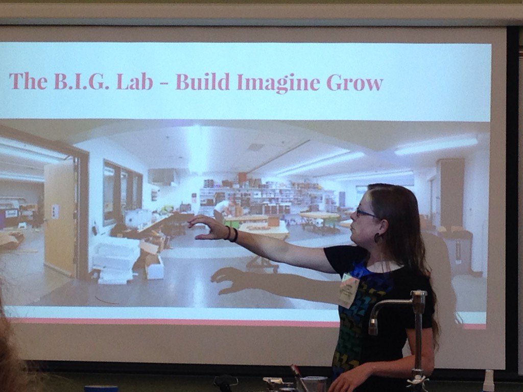 wcsCOsew's tweet photo. #STEMTTC16 Makerspace training at STEM Think Tank today! Harpeth Hall https://t.co/CY1degu3YR