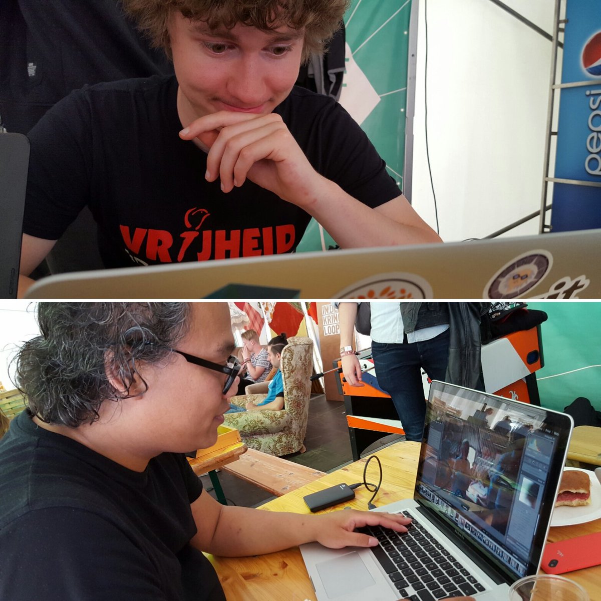 SRInnovation's tweet photo. Voor de innovatiemakers is het afgelopen, maar het persteam gaat nog even door! #aftermovie #fotografie #WTTV2016 https://t.co/TG0zcJ5Oht