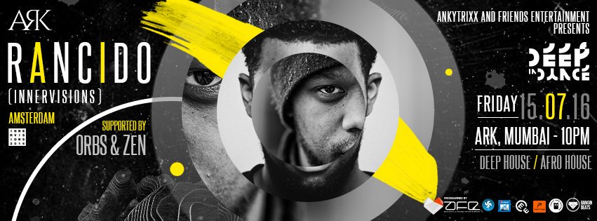 CMEindia's tweet image. #Mumbai - Afro house sensation @rancidomusic will be playing at @ArkBarMumbai tonight! #DeepInDance