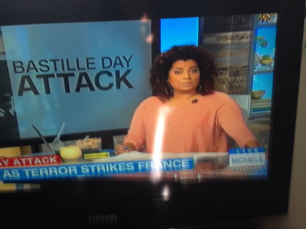 BrajkovicDb's tweet photo. @Michaela @HLNTV It's A Sad Friday #TuningIn with our #Always Loving #Michaela #Latest #TerrorIn #NiceFrance 🇮🇶🖥🔫💣 https://t.co/cAG3fqX1QX