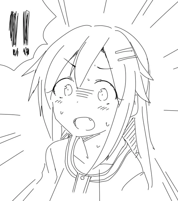 姫川ガチPの集いに同席してお話聞かせてもらった時の顔 #モバマス版深夜の真剣お絵かき60分1本勝負 
