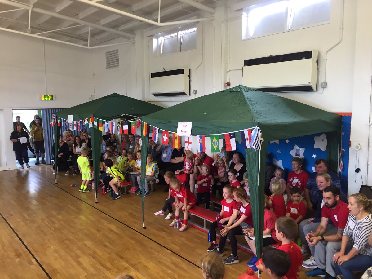 StAndrewsCoE's tweet photo. Thanks to rec families for joining in with reception sports day. Hilarious family fun. Well done everyone xx https://t.co/dxEekeZXi0