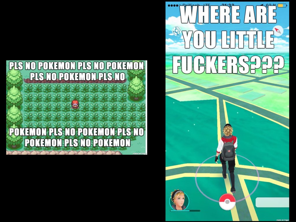 JustPokeGoThing's tweet photo. Then and Now #Pokemon #PokemonGO https://t.co/i9Q95UwOKC