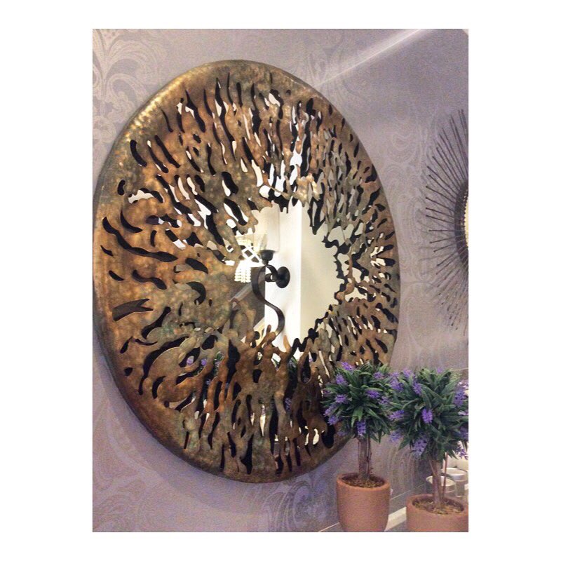 ElaineInteriors's tweet photo. NEW IN // @VoyageDeco Antique Brass Statement Mirror // On display in store #LoveInteriors #StatementMirror https://t.co/hQhrzrrY4h