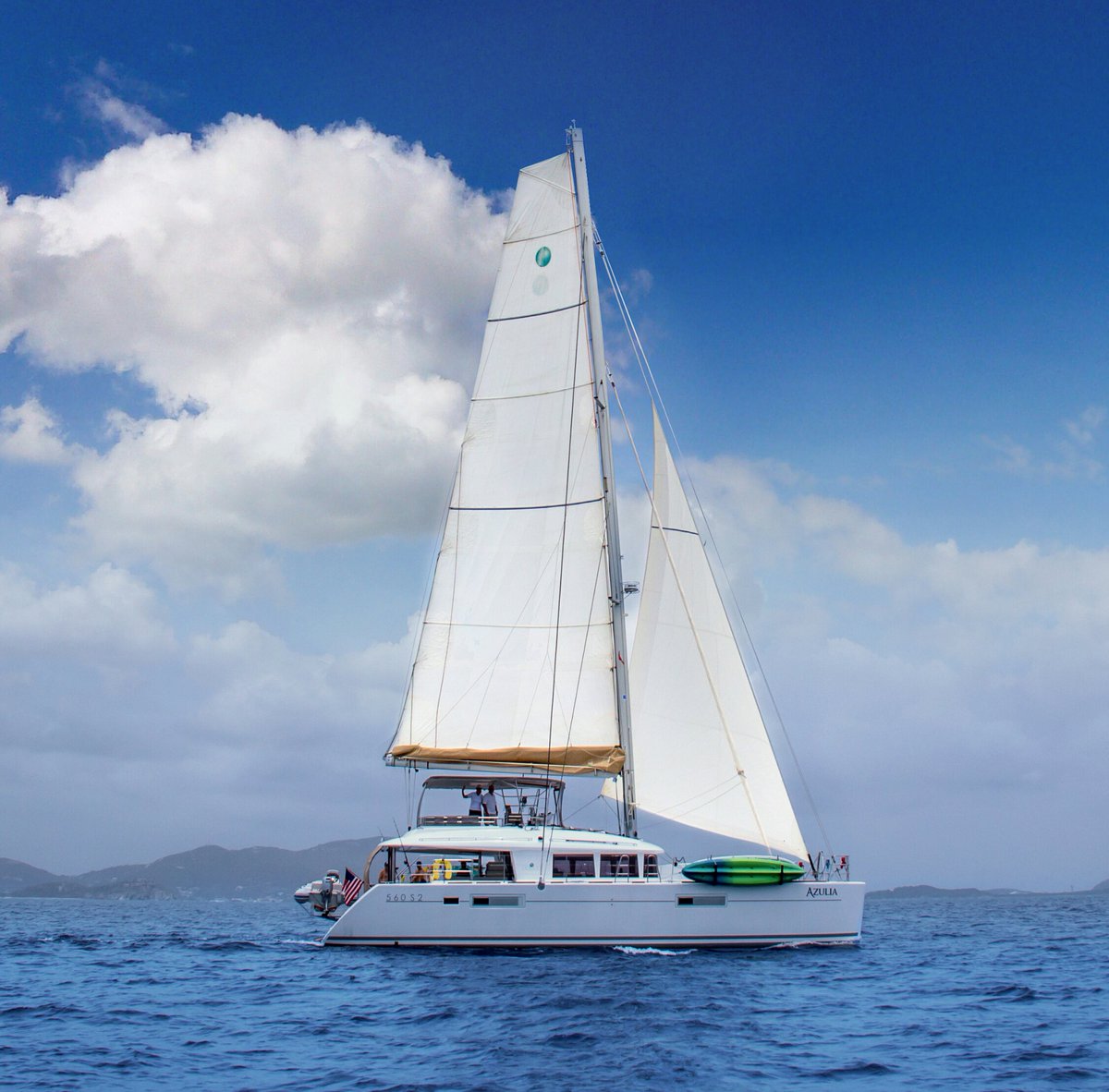 Cruise The #VirginIslands in Style on Azulia! #CharterportBVI #BVI #CrewedCharters #Lagoon56