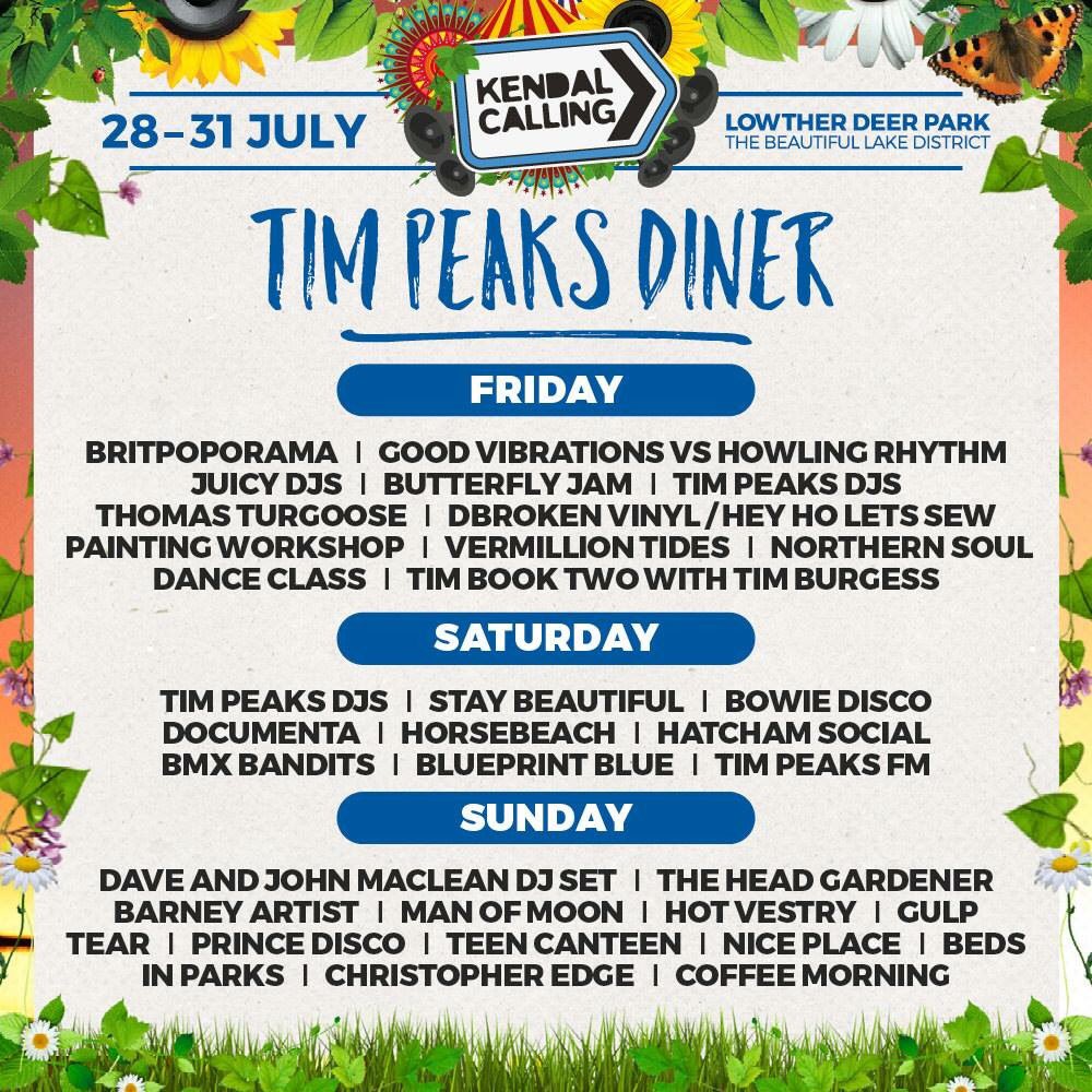 🌼Two weeks until we play Kendal Calling! Stage time 13.30 #seeyouinthefields 🌼