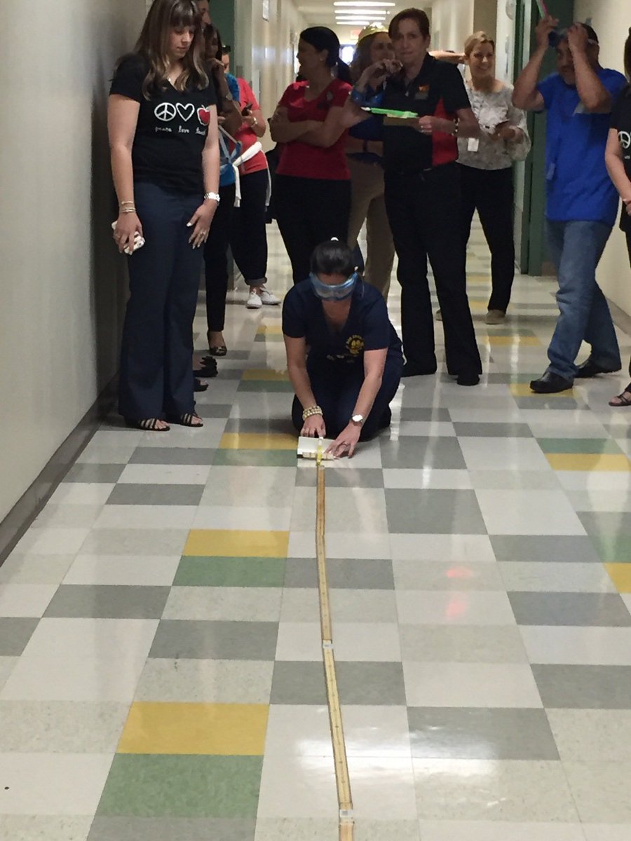 Mrs. Hernandez completing the catapult experiment. Science workshop: The "4C's Awaken" <a href="/SynergyMDCPS/">Synergy MDCPS</a> <a href="/MDCPSNorth/">M-DCPS North Region</a>