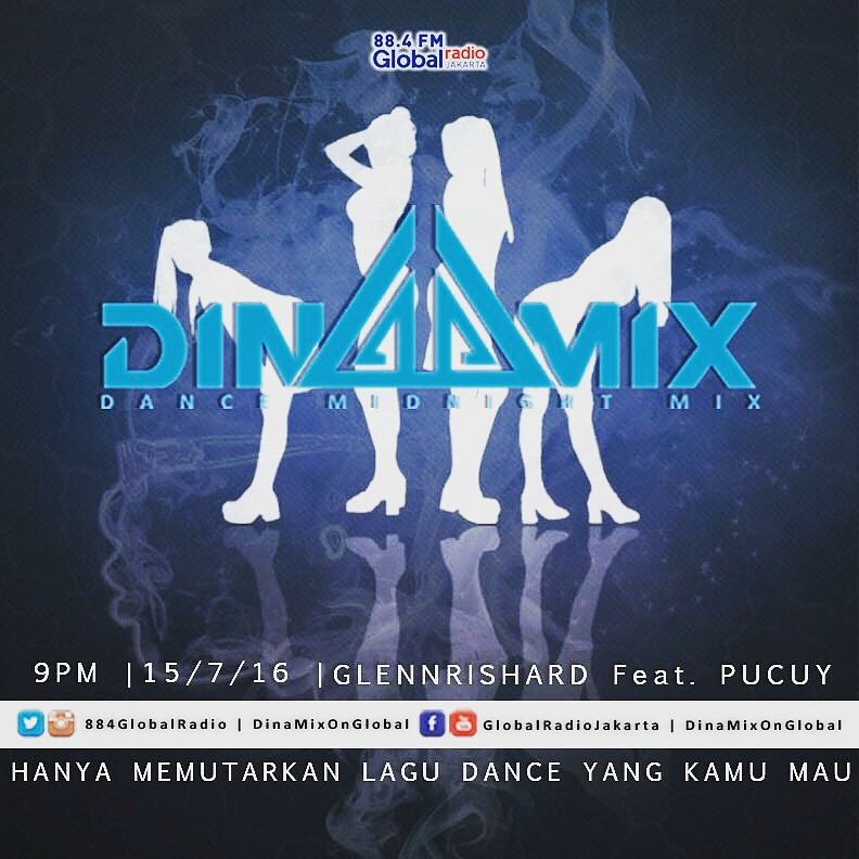 884GlobalRadio's tweet photo. #DinaMix - Dance Midnight Mix | With @Glennrishard Feat. @pucuyrumus | #TrackFormer Only on @884GlobalRadio https://t.co/ErSV9smnM2