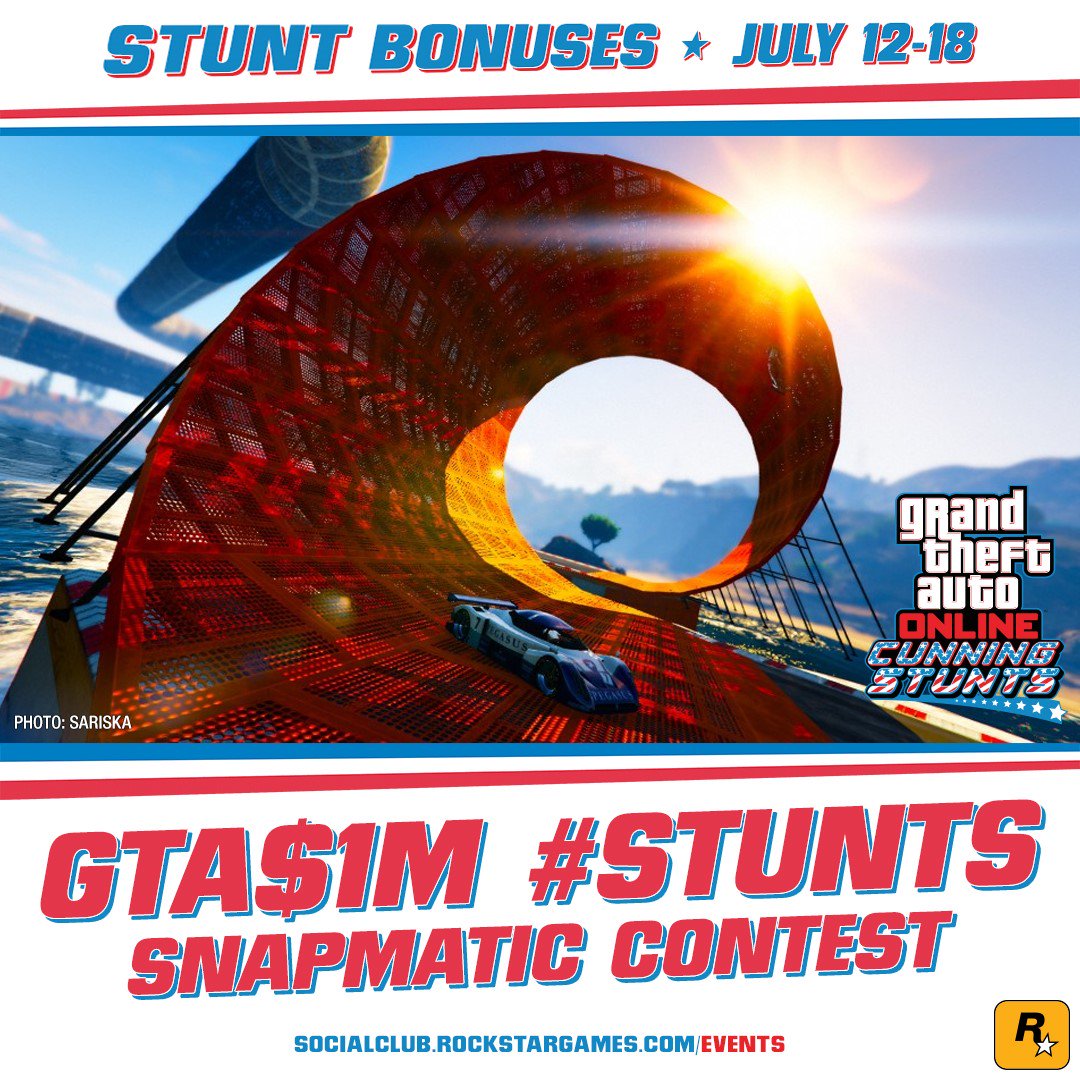 Rockstar Games on Twitter "Stunts Snapmatic Contest Deadline to enter