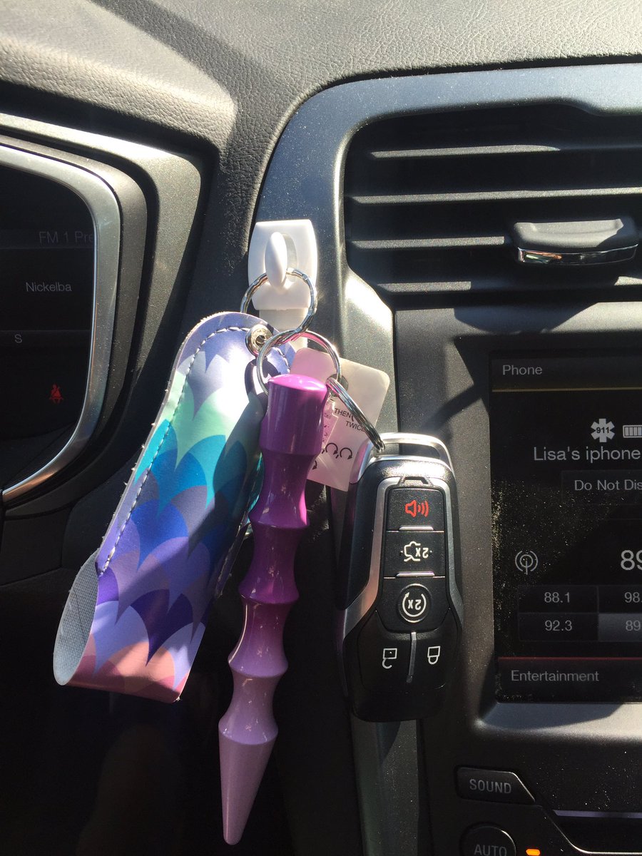 LisaO1973's tweet photo. #keylessignition #ford # damselindefense. As a Damsel In Defense distributor safety comes first. #turnyourcaroff https://t.co/HG8xhc5kMB
