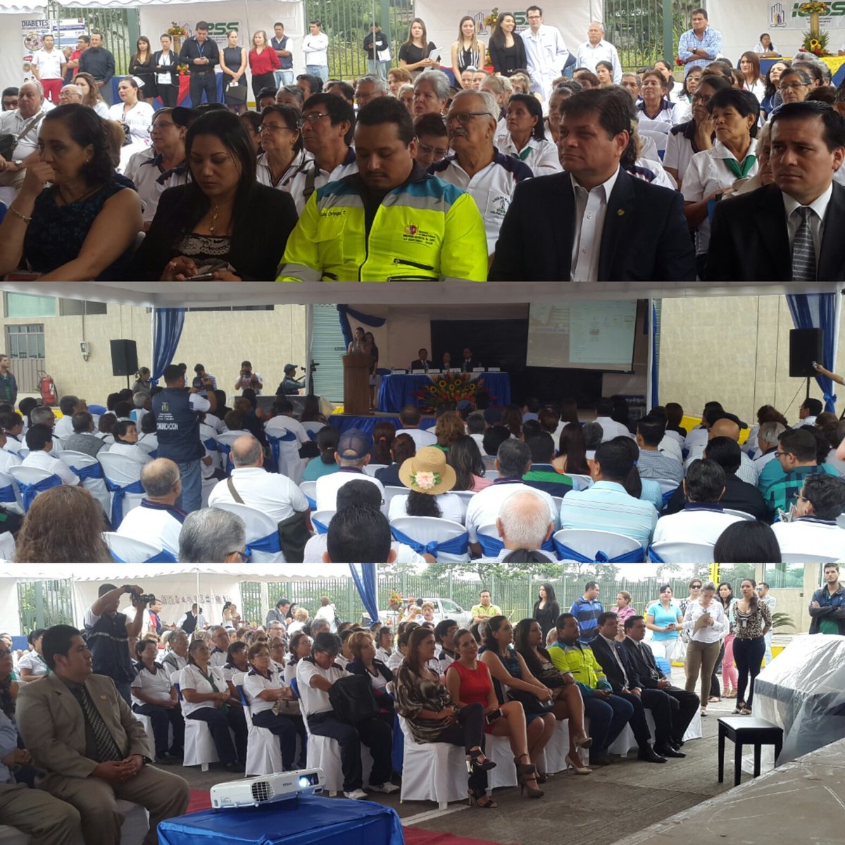drwilliamgarzon's tweet photo. Participando en la Sesión Solemne por motivo del IV aniversario de Fundación de #HospitalIESS #SDT  @REspinosa_G https://t.co/V7gT8eG5Lf