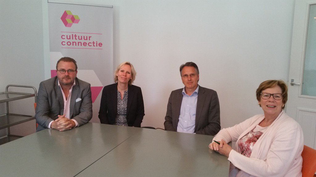#Cultuurconnectie en #VOB spreken af om intensiever samen te gaan werken, oa mbt CAO en certificering.