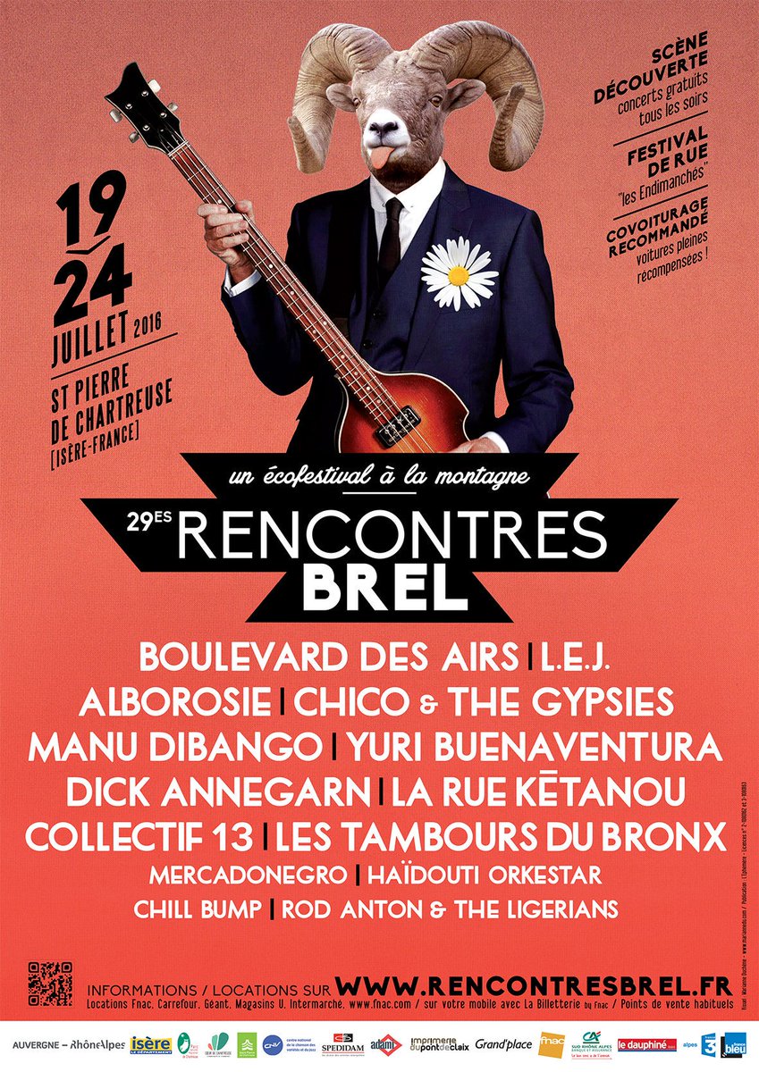 RCChartreuse's tweet photo. J-4!! La semaine prochaine,branchez-vous sur #RCC tous les jours à 18h pour une émission spéciale @RencontresBrel :) https://t.co/rAgwIsnESo