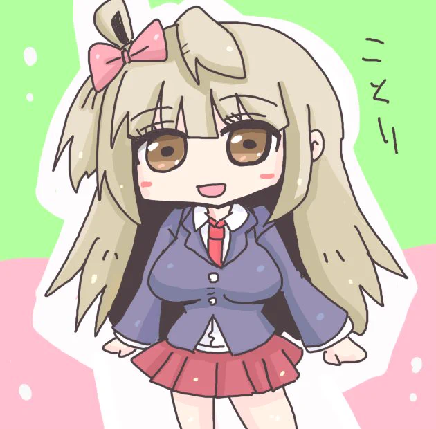 今日のらくがき。ことりちゃんとその他。 