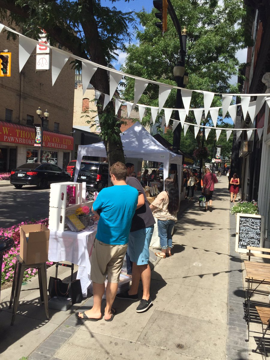 Today until 4 come check out our pop up inside and out!