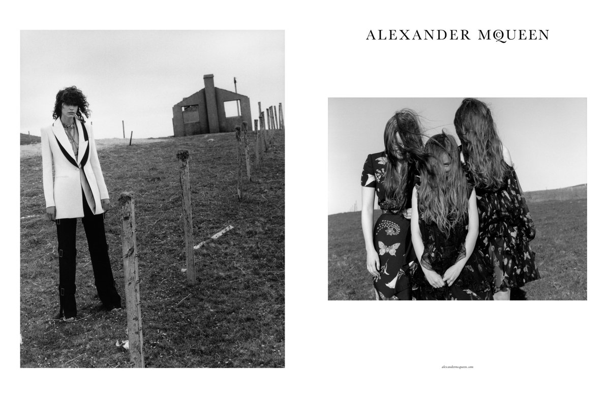 AW16 #Campaign for @WorldMcQueen, featuring <a href="/MicaArganarazx/">Mica Argañaraz</a> #micaarganaraz #alexandermcqueen #jamiehawkesworth #aw16
