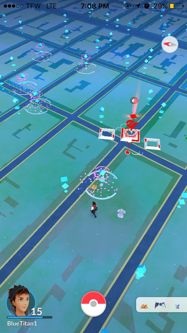 SquadMystic's tweet photo. The real reason people live in #NYC. #PokemonGO #TeamMystic #PokemonNYC #PokemonGA https://t.co/xuKk243gFp
