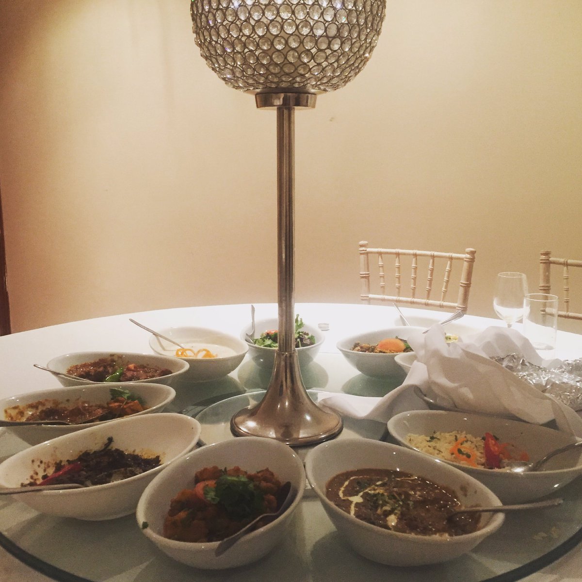 Delicious Indian menu tasting! Not sure we have enough food... <a href="/PrincipalLondon/">Principal. London</a> <a href="/principal_aw/">Anupa White</a>