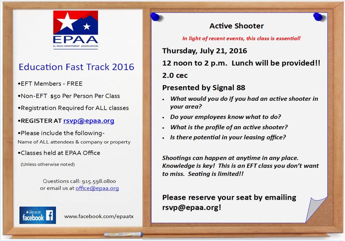 epaa_apt's tweet image. Mark those calendars! #epaa #educationclass