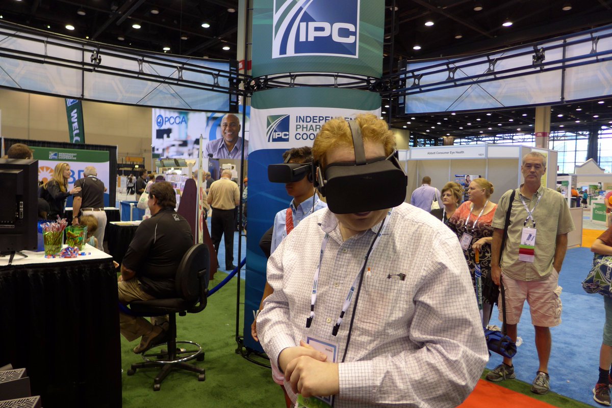 ipcrx's tweet photo. #IPCBooth @McKideaShare #TradeShow Day 3 pics @ipcrx FB: https://t.co/HC4ebEPSbz. #ideaShare2016 #VirtualReality #VR https://t.co/WJf8CQzUxg
